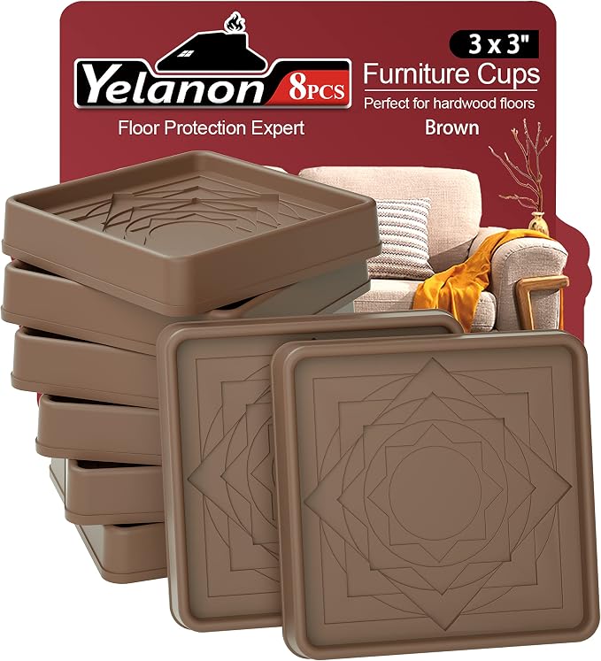 Furniture Coasters, Rubber Furniture Feet by Yelanon