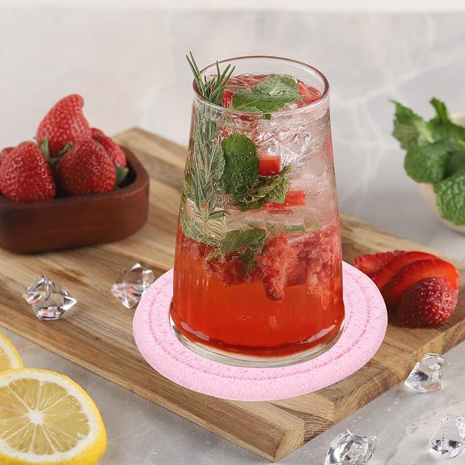 uxcell 8 Pcs Drink Coasters - Image 7