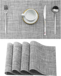 Leetaltree Linen Grey Placemats Set of 4 by Leetaltree-ArtatEveryTable