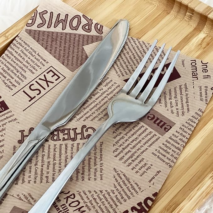 SANTUO 20 Pcs Silverware Set - Image 4