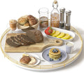 Oroyutor 16-Inch Oak Lazy Susan by Oroyutor