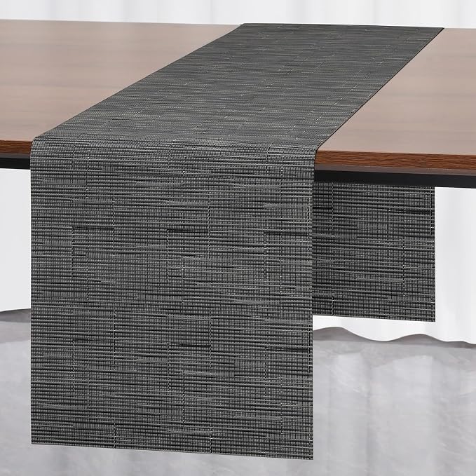 Myir JUN Table Runner Home Decor Dining Table Runners | Vinyl Table Runner 94 by MyirJUN