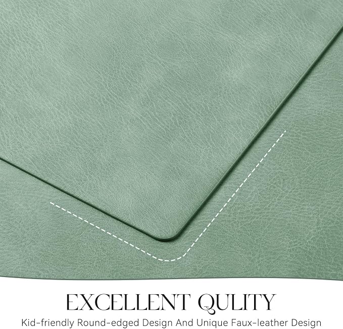 MOSAYT Vinyl Placemats Set of 12-12 X 17 Inch - Image 5