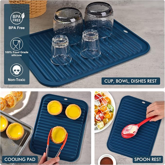 HOTEC BPA Free Silicone Trivets - Image 6