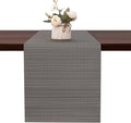 Table Runner 72 Inches Long, Vinyl Woven Heatproof Table Runners | Washable by Banchif