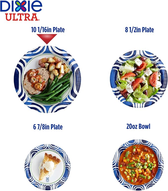 Dixie Paper Plates, 10 Inch - Image 7