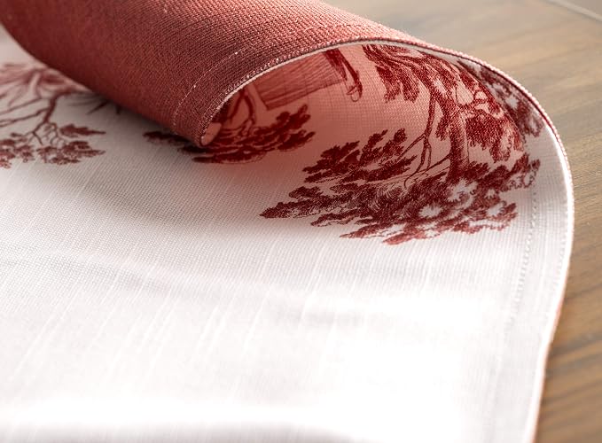 Maison d' Hermine Placemats Set of 4 Reusable 100% Cotton | Cloth Place Mats - Image 8
