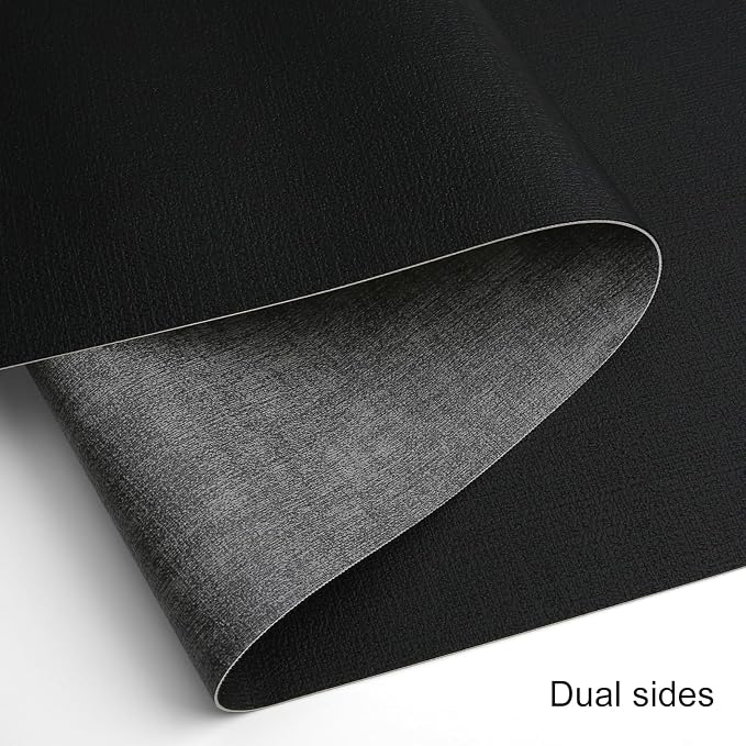 Table Runners 72 Inch Long, Dual-Sided Faux Leather Table Runner | Waterproof - Image 2