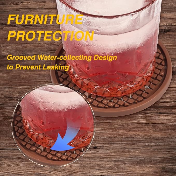 Silicone Drink Coasters - Image 4