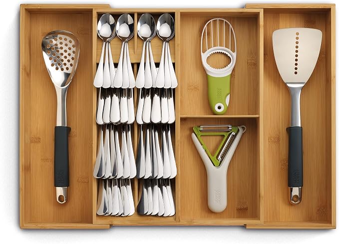 Joseph Joseph DrawerStore Expanding Silverware, Utensil & Gadgets Organizer by Unknown