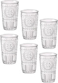 Bormioli Rocco Romantic Set Of 6 Tumbler Glasses, 11.5 Oz. Clear Crystal Glass by Bormioli+Rocco
