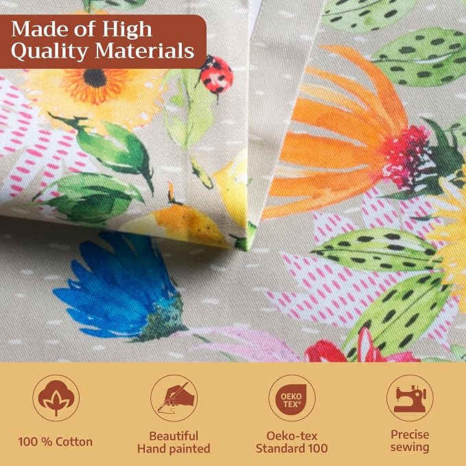 Maison d' Hermine Table Runner 100% Cotton 14.50" x 108" | Table Runners 108 - Image 3
