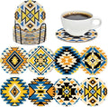 Aztec Diamond Art Coasters by INCOK