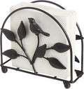 Cast Iron Bird & Tree Classic Napkin Holder/Tabletop Freestanding Tissue by Owlgift