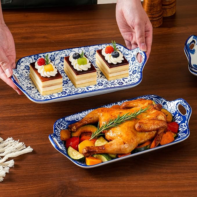 Serving Tray with Handles - Image 5