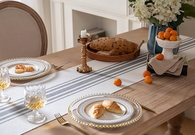 Boho Table Runner for Modern Farmhouse Decor, Dining Table décor 13 x 60 Inch - Image 6