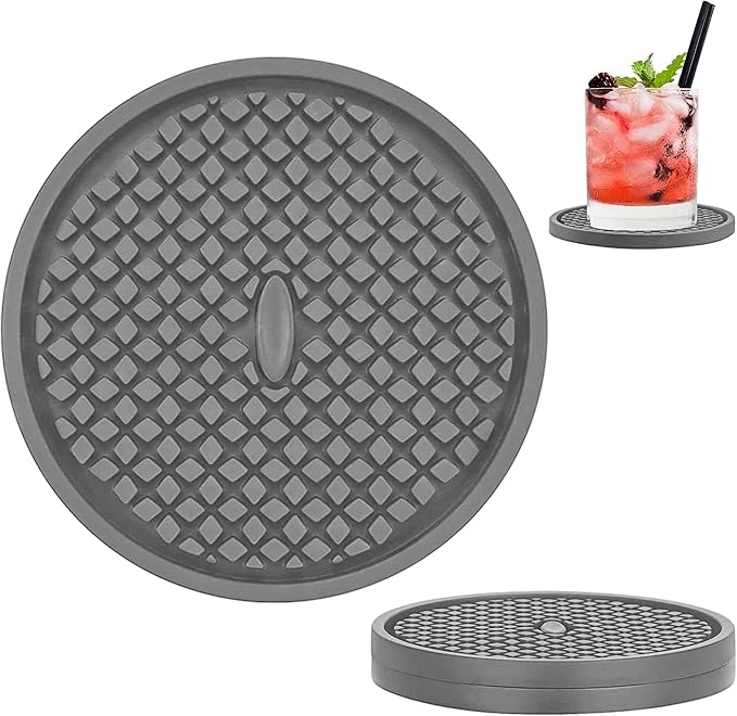 Silicone Drink Coasters by HIYALOT