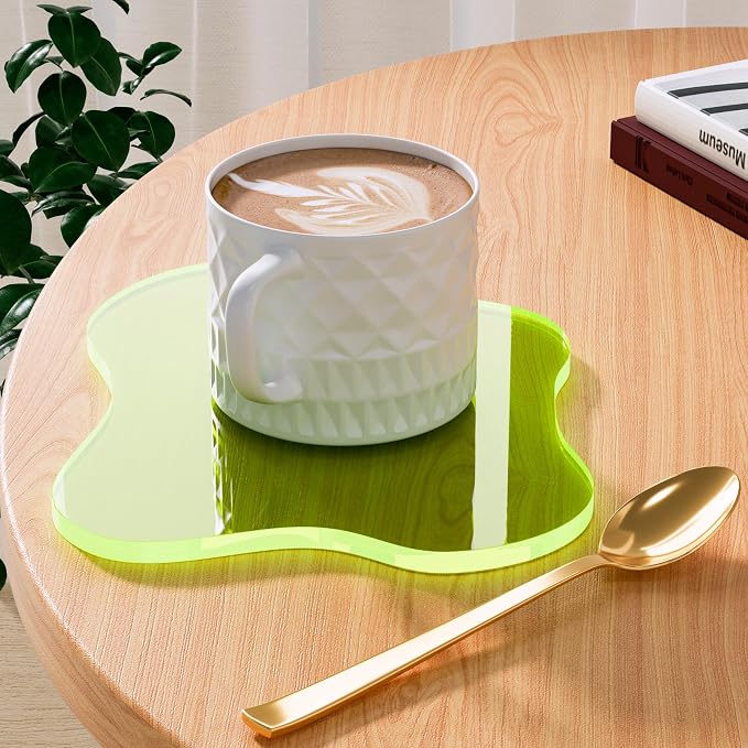 Acrylic Coaster for Desk by Leadiy
