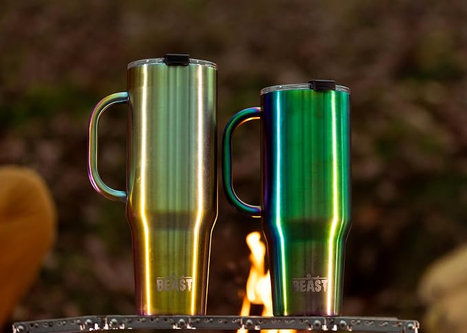 Beast 50 oz Tumbler with Handle Stainless Steel Vacuum Insulated Coffee Ice Cup - Image 6