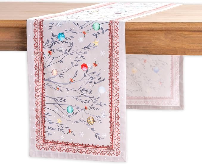 Maison d' Hermine Table Runner 100% Cotton 14.50" x 36" | Table Runners 36 by MaisondHermine