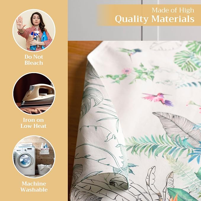 Maison d' Hermine Placemats Set of 4 Reusable 100% Cotton | Cloth Place Mats - Image 3