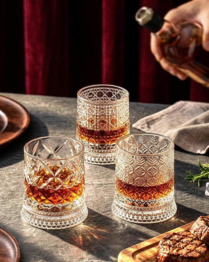 CEEFU 360° Spinning Whiskey Glasses Set - Image 6
