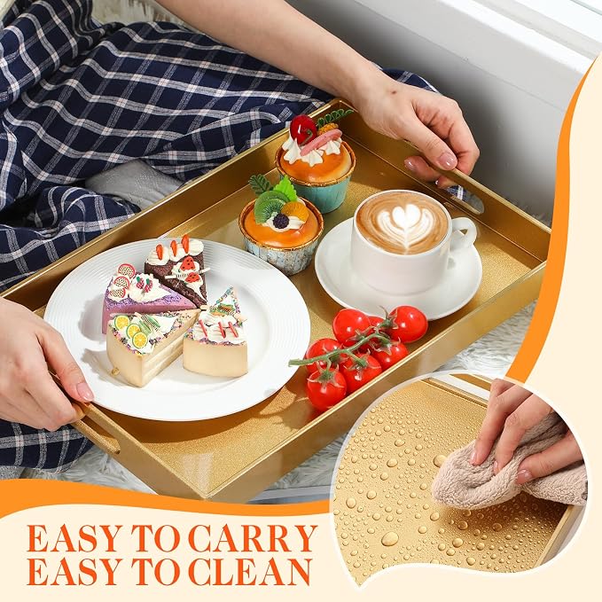 Vesici 3 Pcs Decorative Serving Trays - Image 5