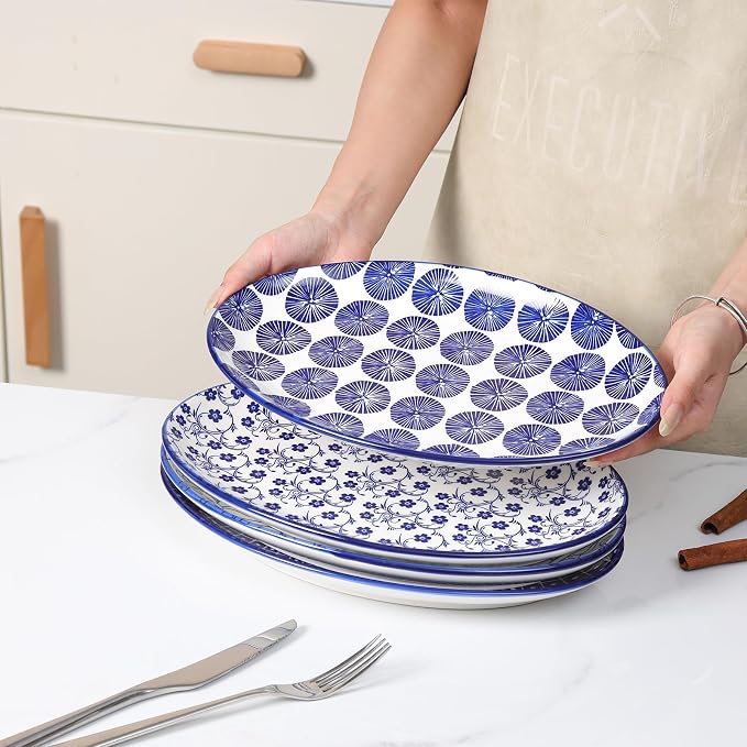 Selamica Serving Platters Ceramic, 12 Inch Serving Dishes - Image 6