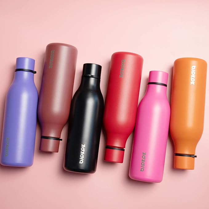 BJPKPK 18oz Insulated Water Bottle, Stainless Steel Bottle - Image 4