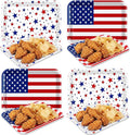 4 Pieces Patriotic Serving Trays by Tiangrid