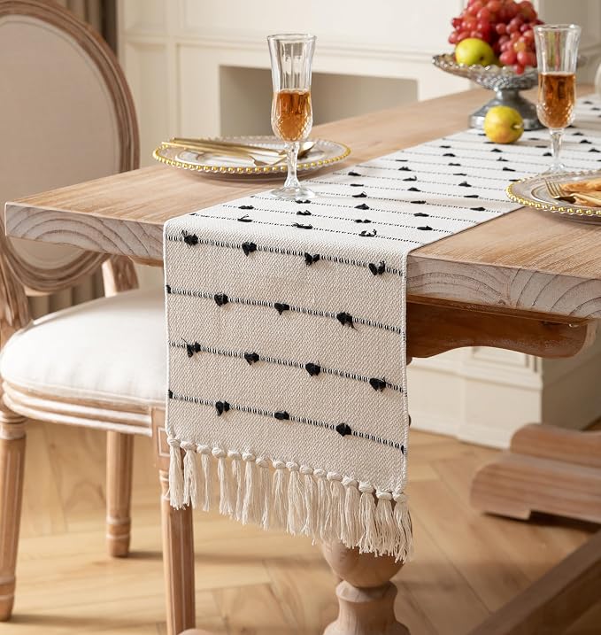 Caflife Boho Table Runner 108 Inchs Long - Image 2