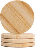 Natural Sandstone Coasters Set of 4, Heat Resistant, Scratch-Resistant by YONGHEE