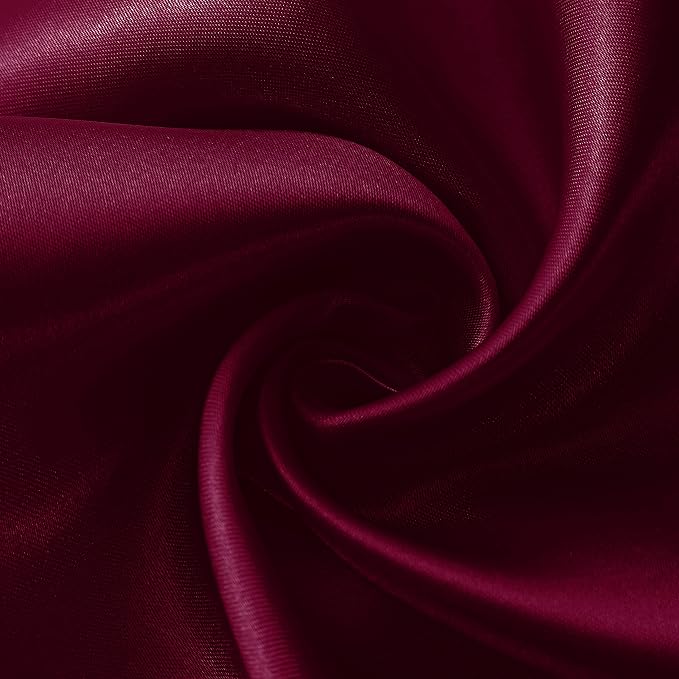 Horbaunal 2 Pack Burgundy Satin Table Runner 12 x 108 Inch | Smooth Table - Image 7