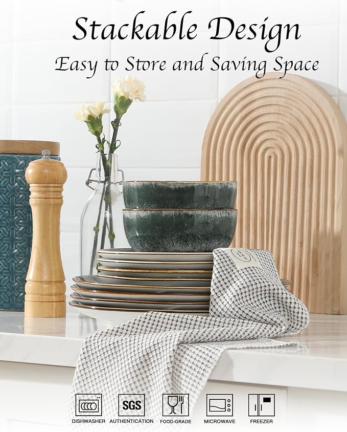 Sweejar 24 Piece Dinnerware Sets - Image 6