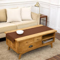 Solino Home 100% Pure Linen Dining Table Runner Brown Hemstitch, 14 x 48 in | by SolinoHome