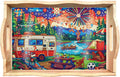 EWJRNSF Diamond Art Kits for Adults Wooden Serving Trays by EWJRNSFDiamondPainting