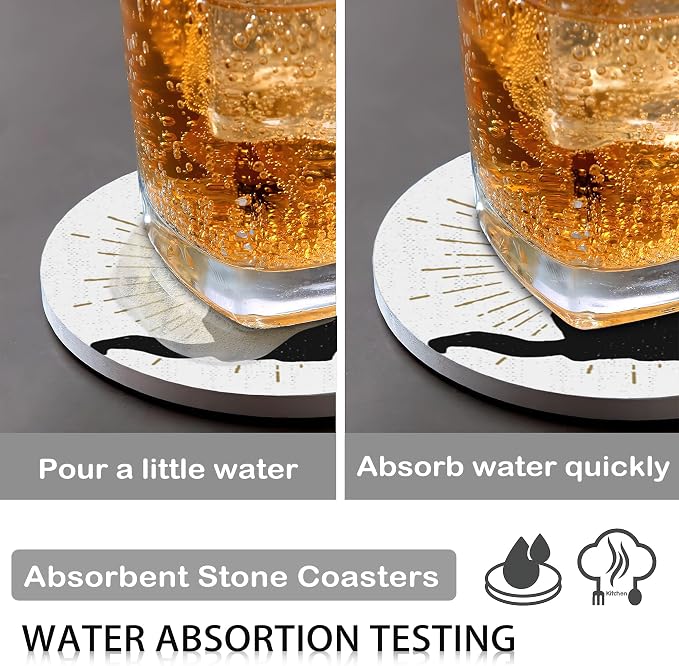 Coasters for Drinks Absorbent - Image 3