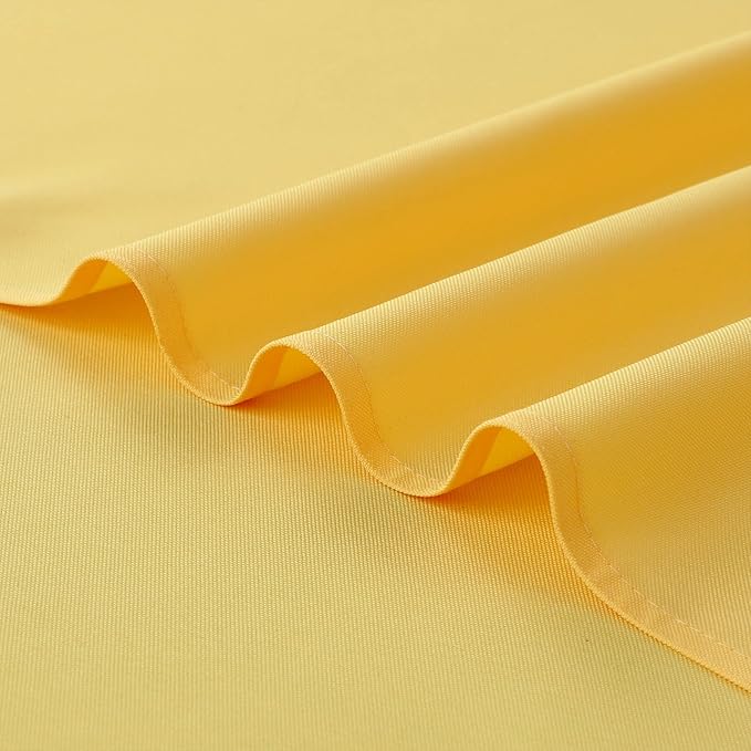FOLINS&HOME Yellow Waterproof Decorative Table Runner 48 Inches Long | 210GSM - Image 5