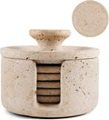 Travertine Marble Coasters by HomePage