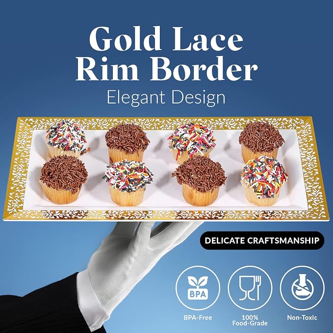 Disposable Serving Trays and Platters Set - Image 2