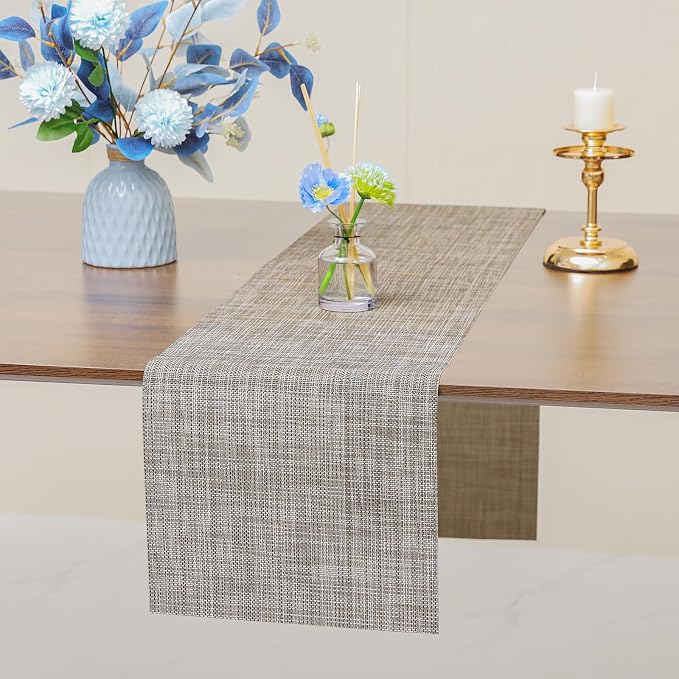 Myir JUN Table Runner Home Decor Dining Table Runners | Vinyl Table Runner 72 - Image 2