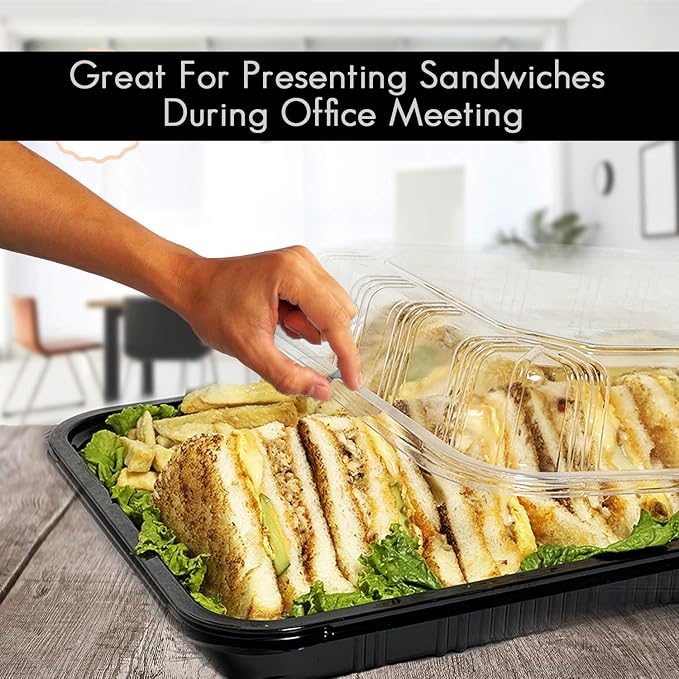 TRAYA Pack of 25 Serving Tray - Image 4