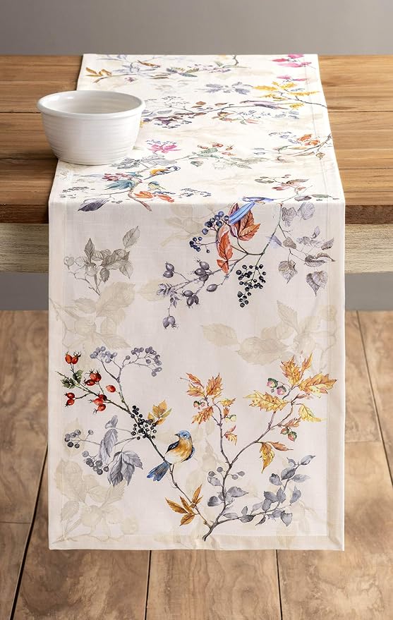 Maison d' Hermine Table Runner 100% Cotton 14.50" x 48" | Table Runners 48 - Image 8