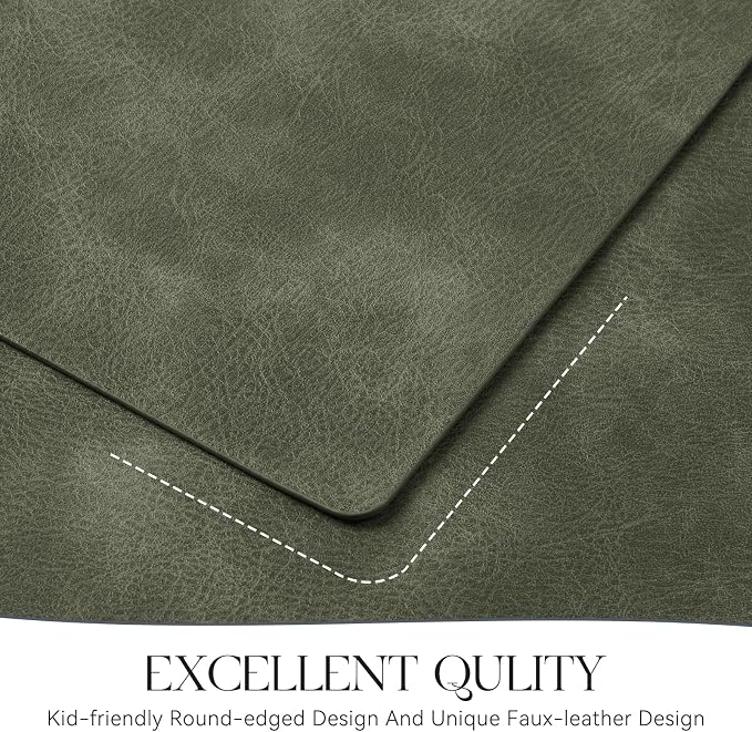 MOSAYT Vinyl Placemats Set of 12-12 X 17 Inch - Image 5