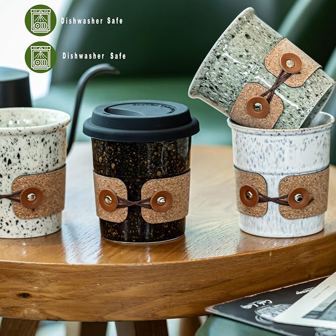 Coffee Travel Mug, Spill Proof Coffee Tumbler Coffee Cup - Image 7