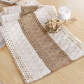 Boho Table Runner for Fall Home Decor 12x48 Farmhouse Woven Runner | 48 Inches by FEXIA