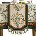 Patdrea Designer Elegant French Velvet Table Runner, Thanksgiving Dining Table by patdrea