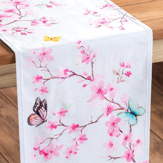 Maison d' Hermine Table Runner 100% Cotton 14.50" x 72" | Table Runners 72 - Image 9