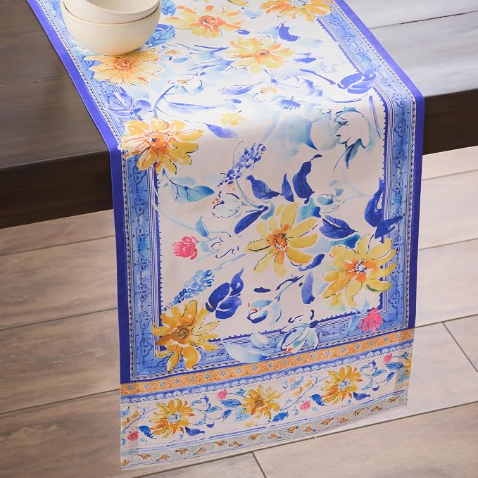 Maison d' Hermine Table Runner 100% Cotton 14.50" x 108" | Table Runners 108 - Image 9