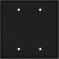Modern Edge Decorative Wall Plate Switch Plate Outlet Cover, Durable Solid Zinc by HenneBery